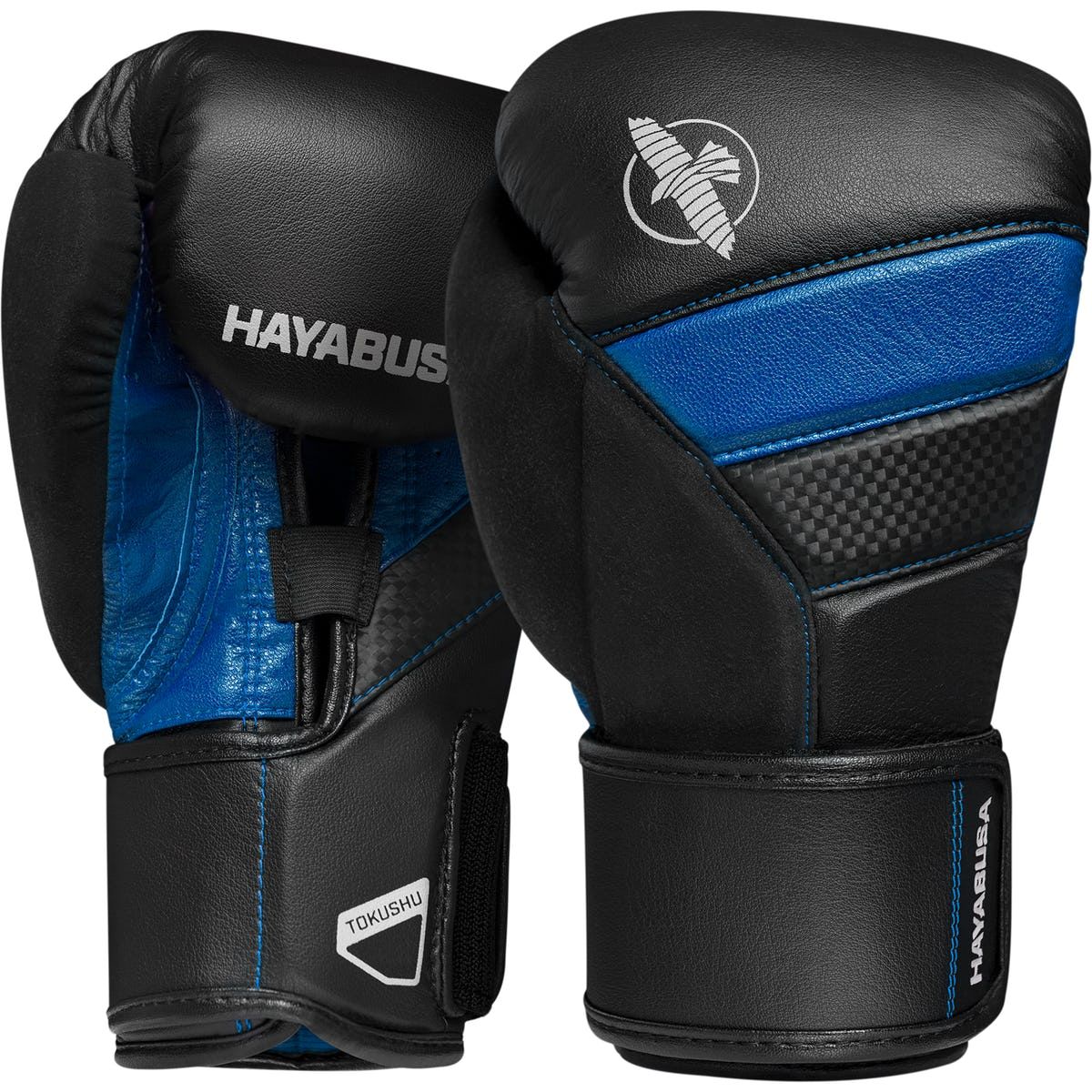 Găng Tay Hayabusa T3 Boxing Gloves - Black/Blue