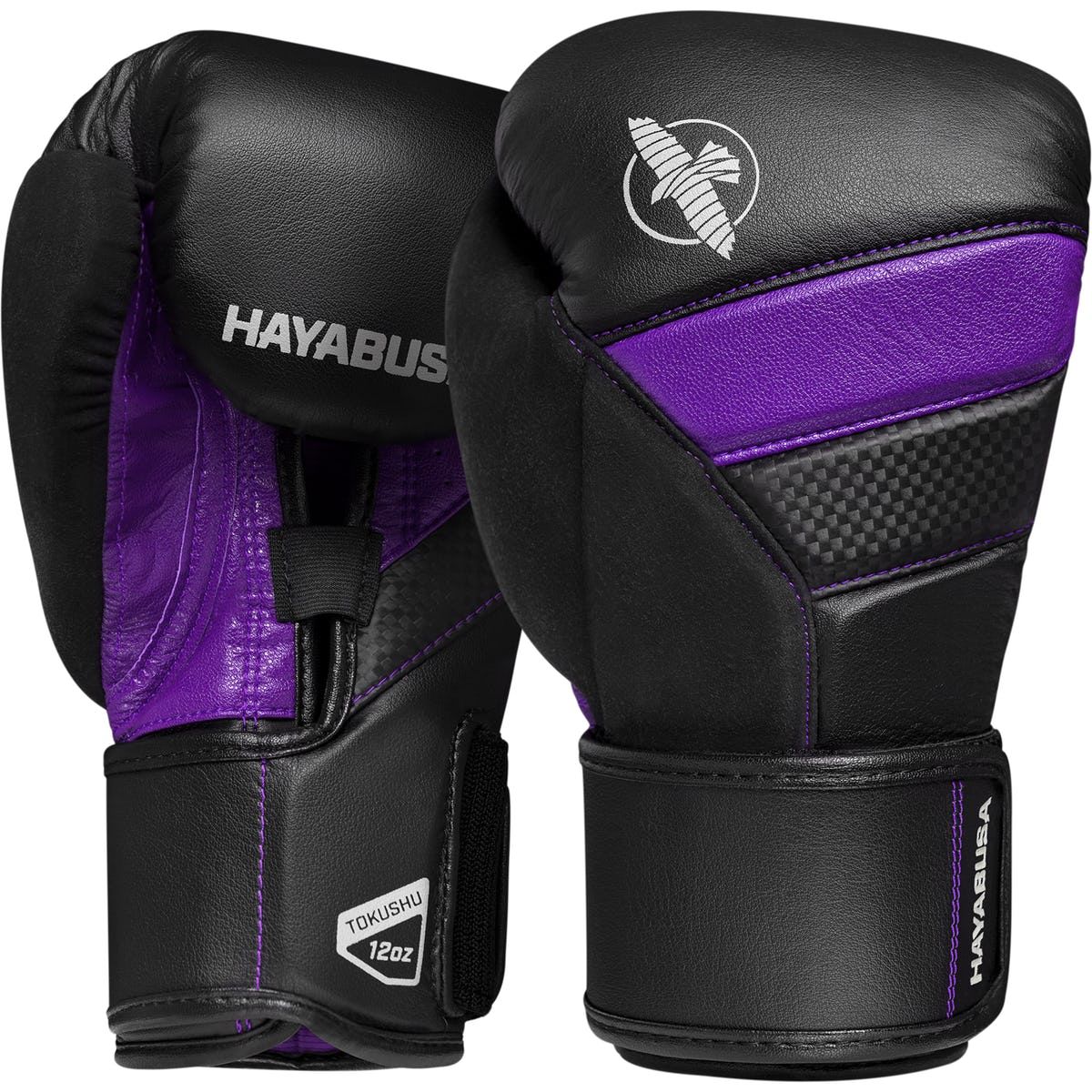 Găng Tay Hayabusa T3 Boxing Gloves - Black/Purple