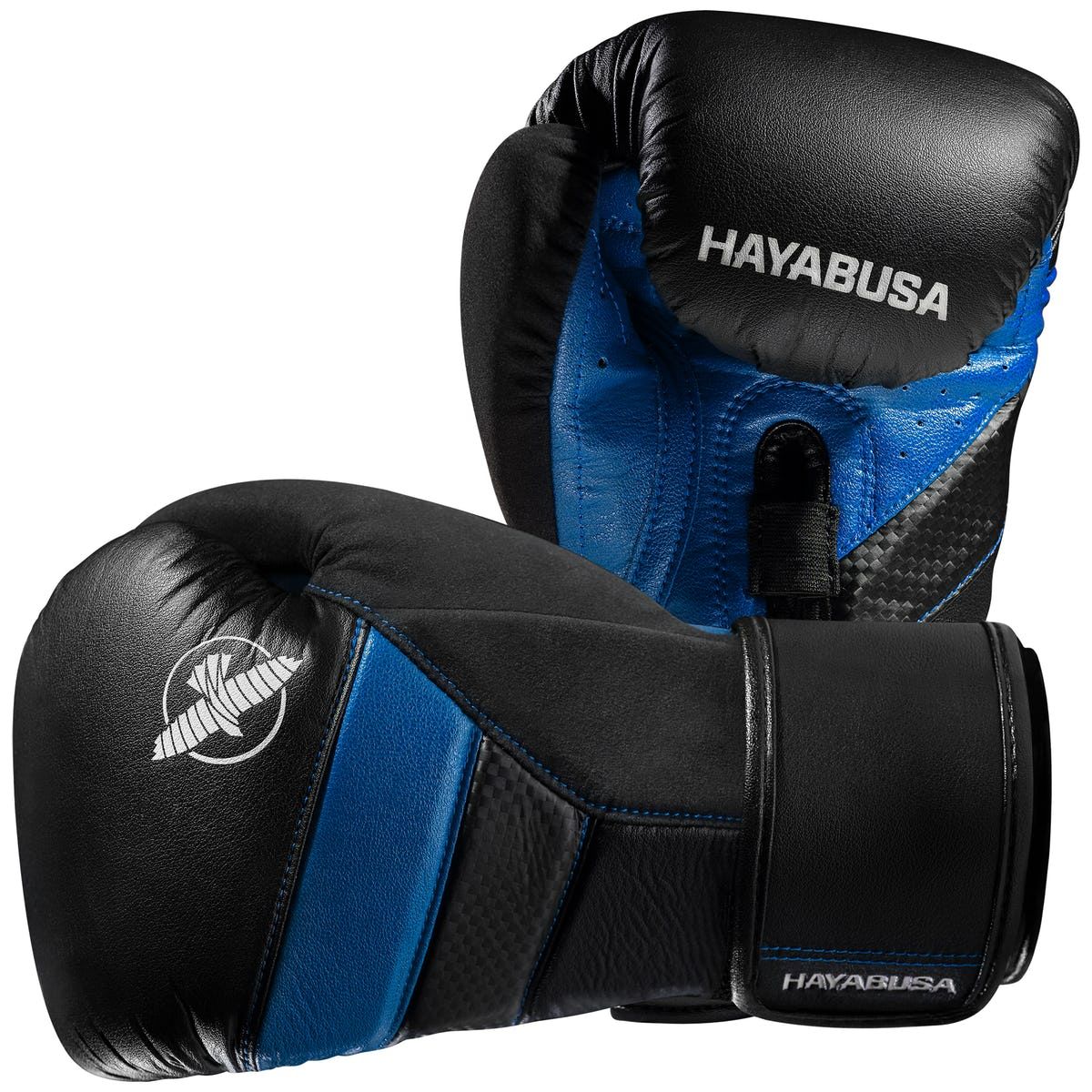 GĂNG TAY HAYABUSA T3 BOXING GLOVES - BLACK/BLUE