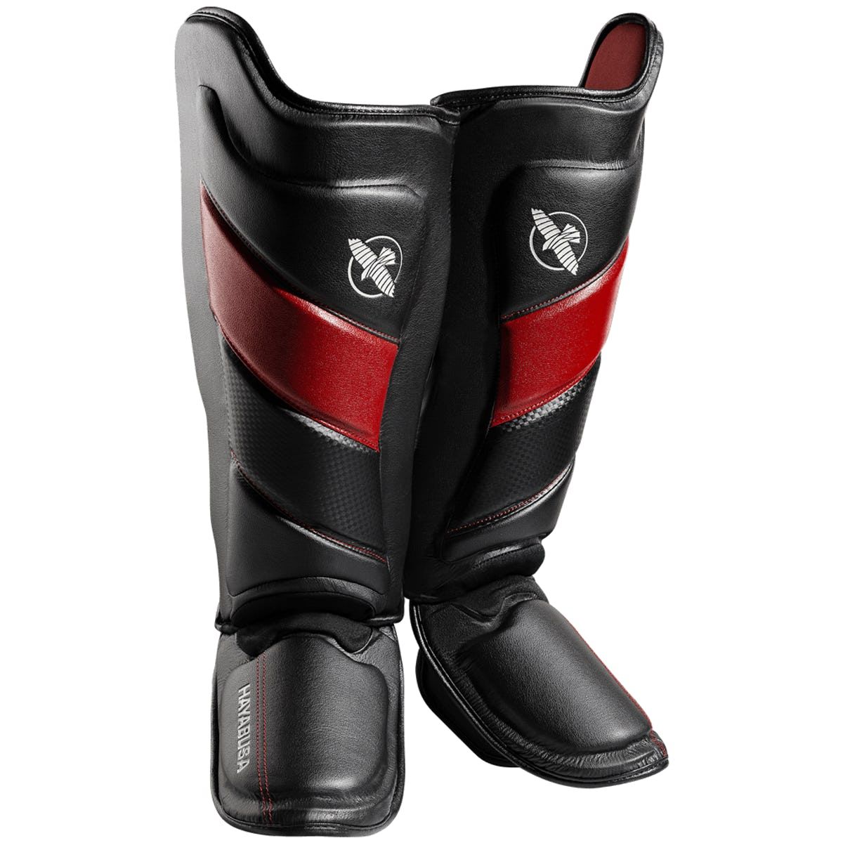 Bảo Hộ Chân Hayabusa T3 Striking Shin Guards - Black/Red