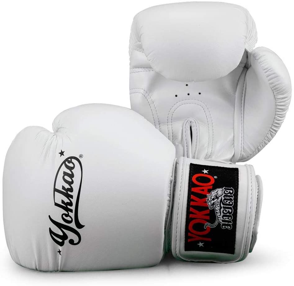 Găng Tay Yokkao Bygl-V Vertigo White Muay Thai & Boxing