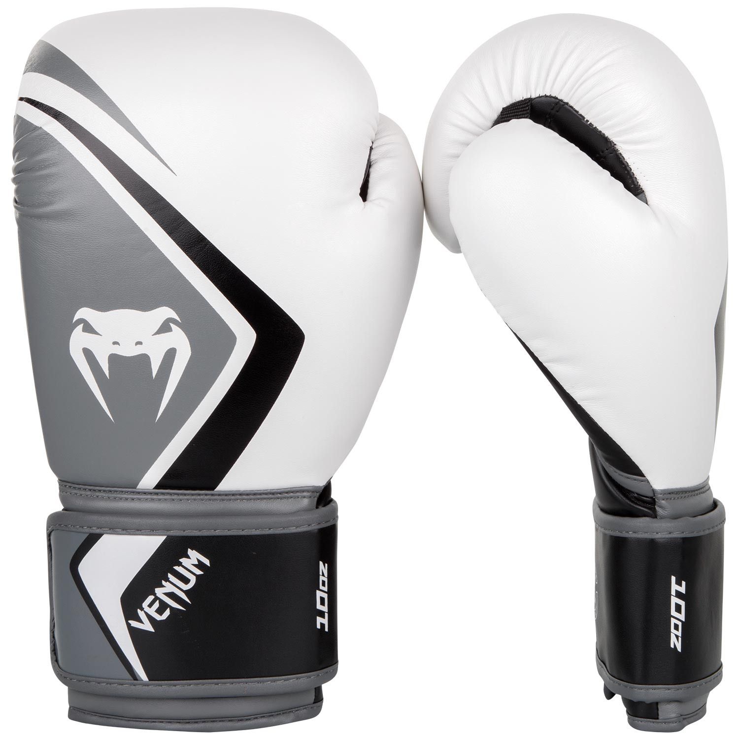 GĂNG TAY VENUM BOXING GLOVES CONTENDER 2.0 - WHITE/GREY-BLACK