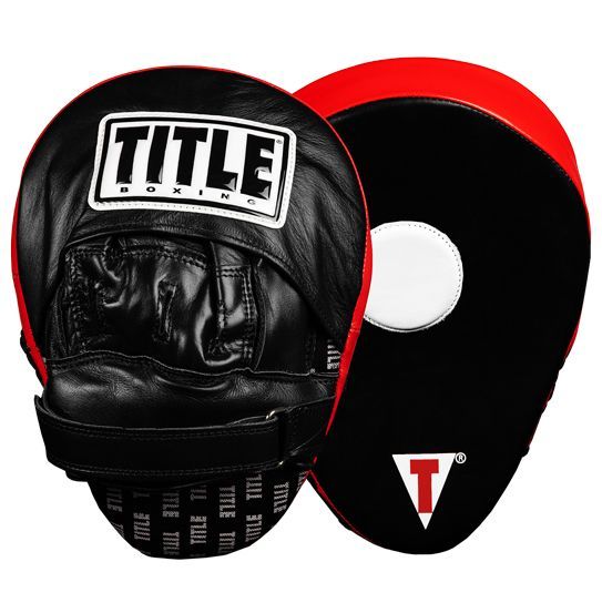 Đích Đấm Title Incredi-Ball Leather Punch Mitts 2.0 - Black/Red