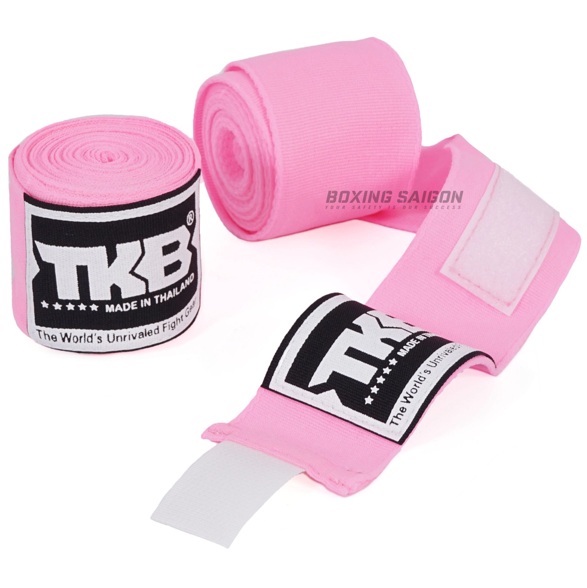 Băng Tay Top King TKHWR Hand Wraps - Pink