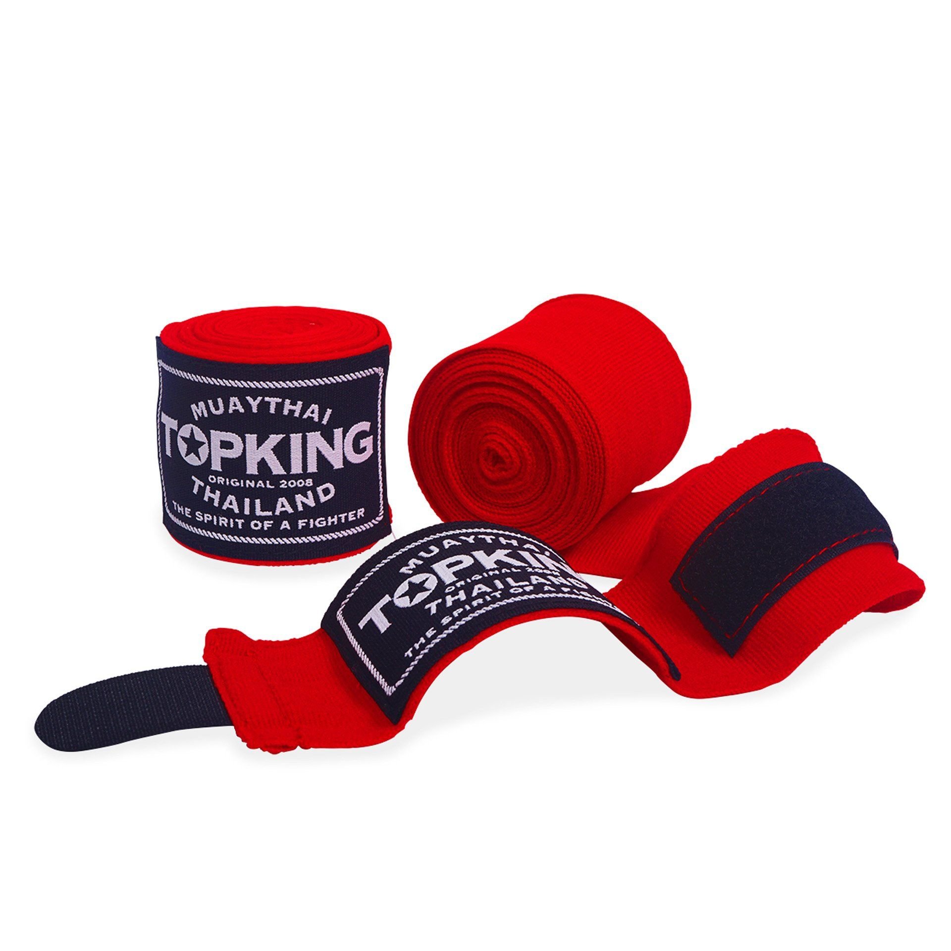 Băng Quấn Tay Top King TKHWR Hand Wraps - Red