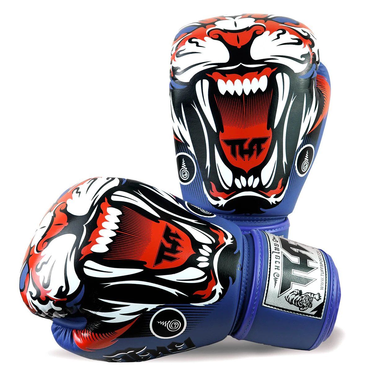 Găng tay TUFF PAYAK TIGER Boxing Gloves Microfiber Tiger - Blue