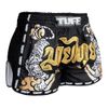 Quần Tuff Muay Thai Boxing Shorts New Retro Style Double Tiger With Gold Text