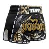 Quần Tuff Muay Thai Boxing Shorts New Retro Style Thai King Of Naga Black