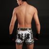 Quần Tuff Muay Thai Boxing Shorts Golden Gladiator In Black