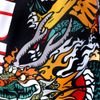 Quần TUFF Muay Thai Boxing Shorts New Retro Style Red Chinese Dragon and Tiger