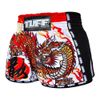 Quần TUFF Muay Thai Boxing Shorts New Retro Style White Chinese Dragon