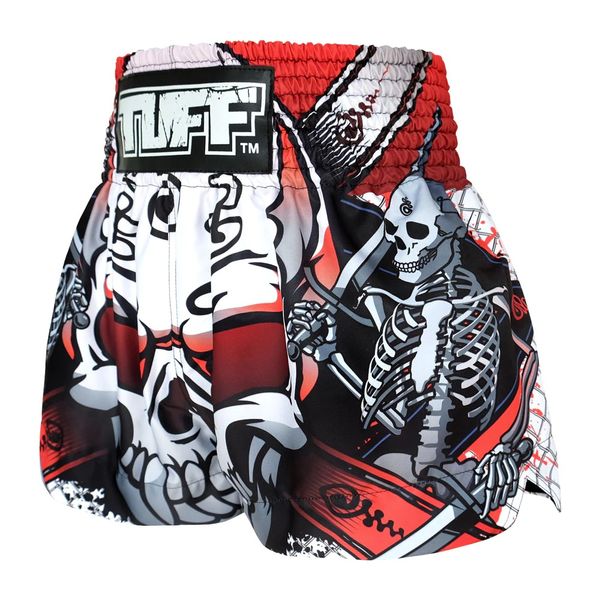 Coffin Halloween Vampire Print Muay Thai Boxing Shorts