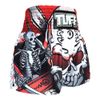 Quần TUFF Muay Thai White Devil Skull With Double Skeleton