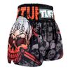 Quần Tuff Muay Thai Boxing Shorts Battalion Skull In Black