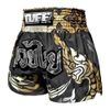 Quần Tuff Muay Thai Boxing Shorts Thai King Of Naga Black