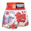 Quần Tuff Muay Thai Shorts Orange Pastel Birds Pattern