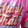 Quần Tuff Muay Thai Shorts Pink Pastel Birds Pattern