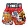 Quần TUFF Muay Thai Boxing Shorts Red Japanese Koi Fish