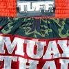 Quần TUFF Muay Thai Boxing Short New Green Military Camouflage