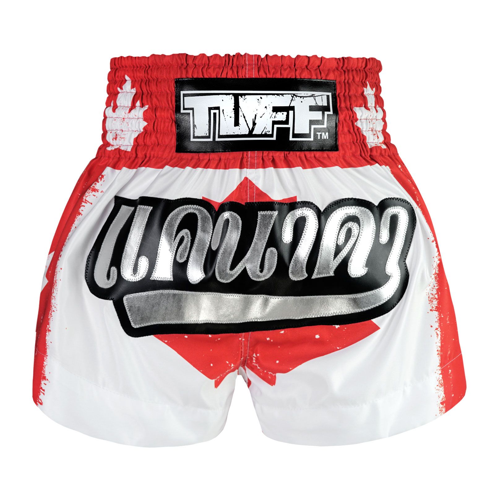Quần TUFF Muay Thai Boxing Shorts Canada Flag