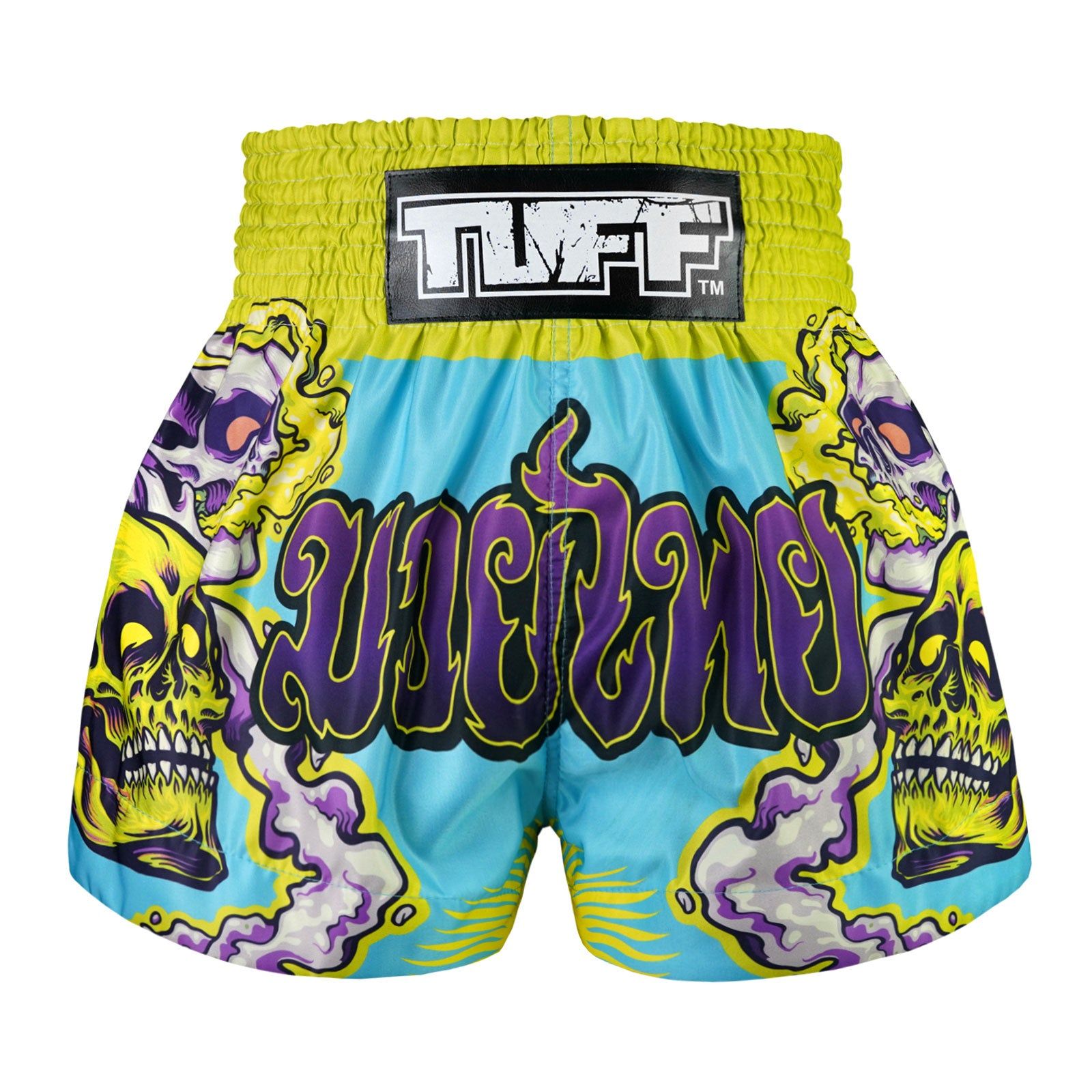 Quần TUFF Muay Thai Boxing Shorts Trippy Skull