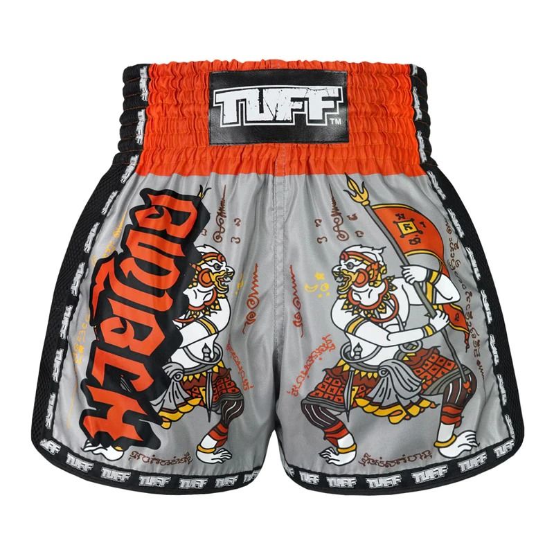 Quần TUFF Muay Thai Boxing Shorts New Retro Style Hanuman Yantra