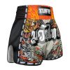 Quần TUFF Muay Thai Boxing Shorts New Retro Style The Japanese Yin-Yang