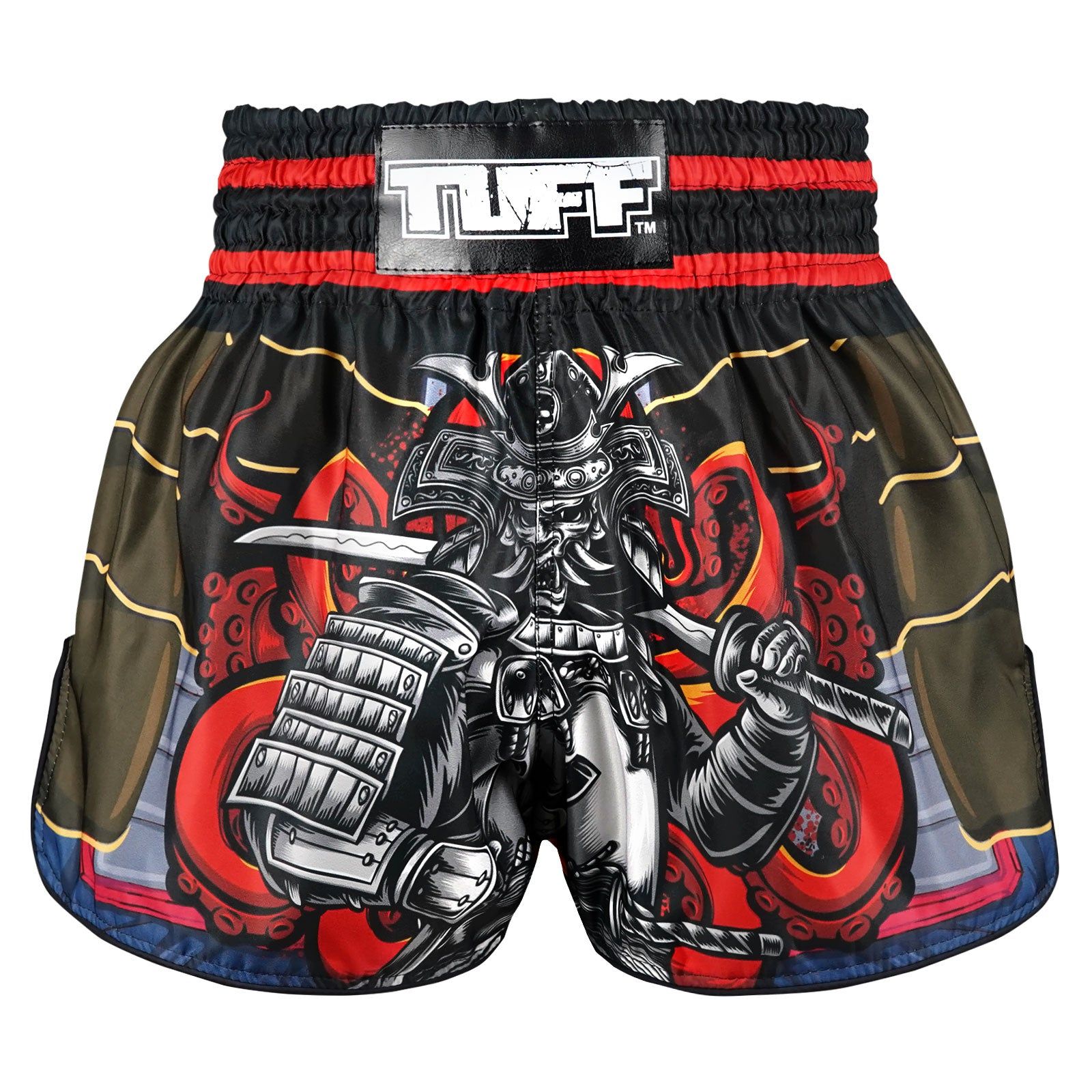 Quần TUFF Muay Thai Boxing Shorts High-Cut Retro Style 