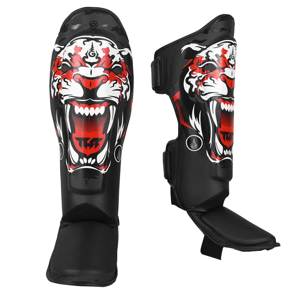 Bảo Hộ Chân TUFF PAYAK TUF-SGM-TIGER Tiger Shin Guards - Black