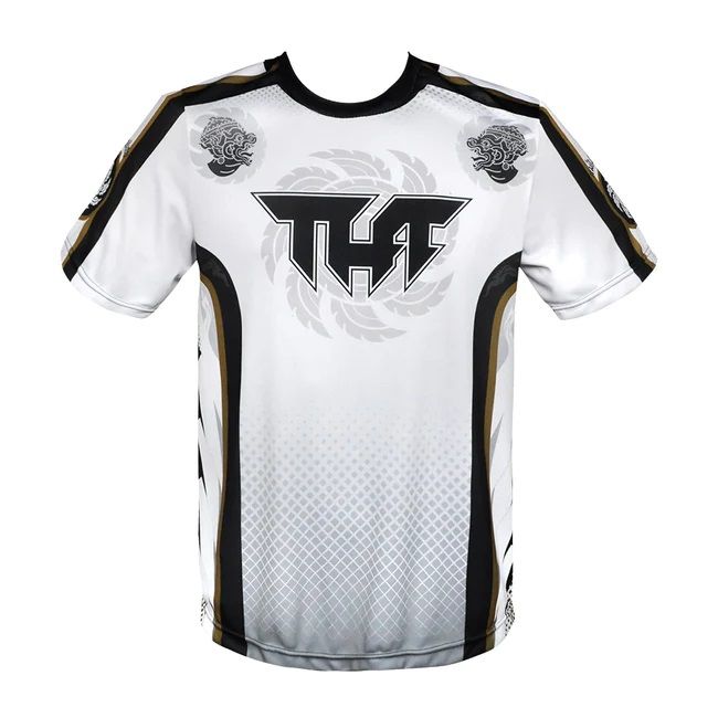 Áo TUFF TUF-TS008 Shirt Rowel With Double Hanuman Head - White