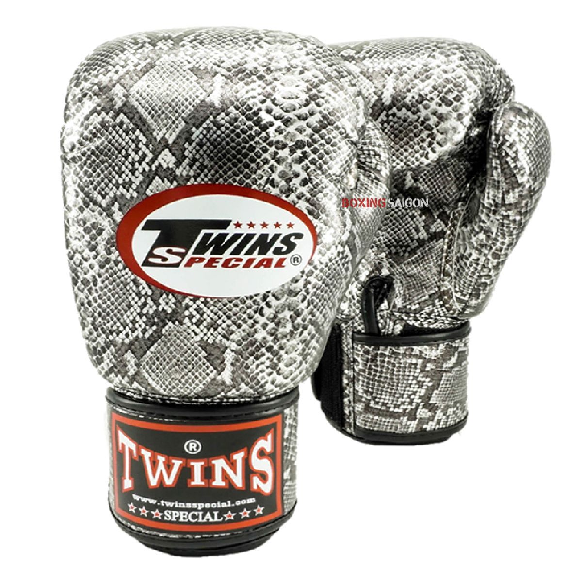 GĂNG TAY TWINS FBGVS3-CB FANCY BOXING GLOVES - SILVER