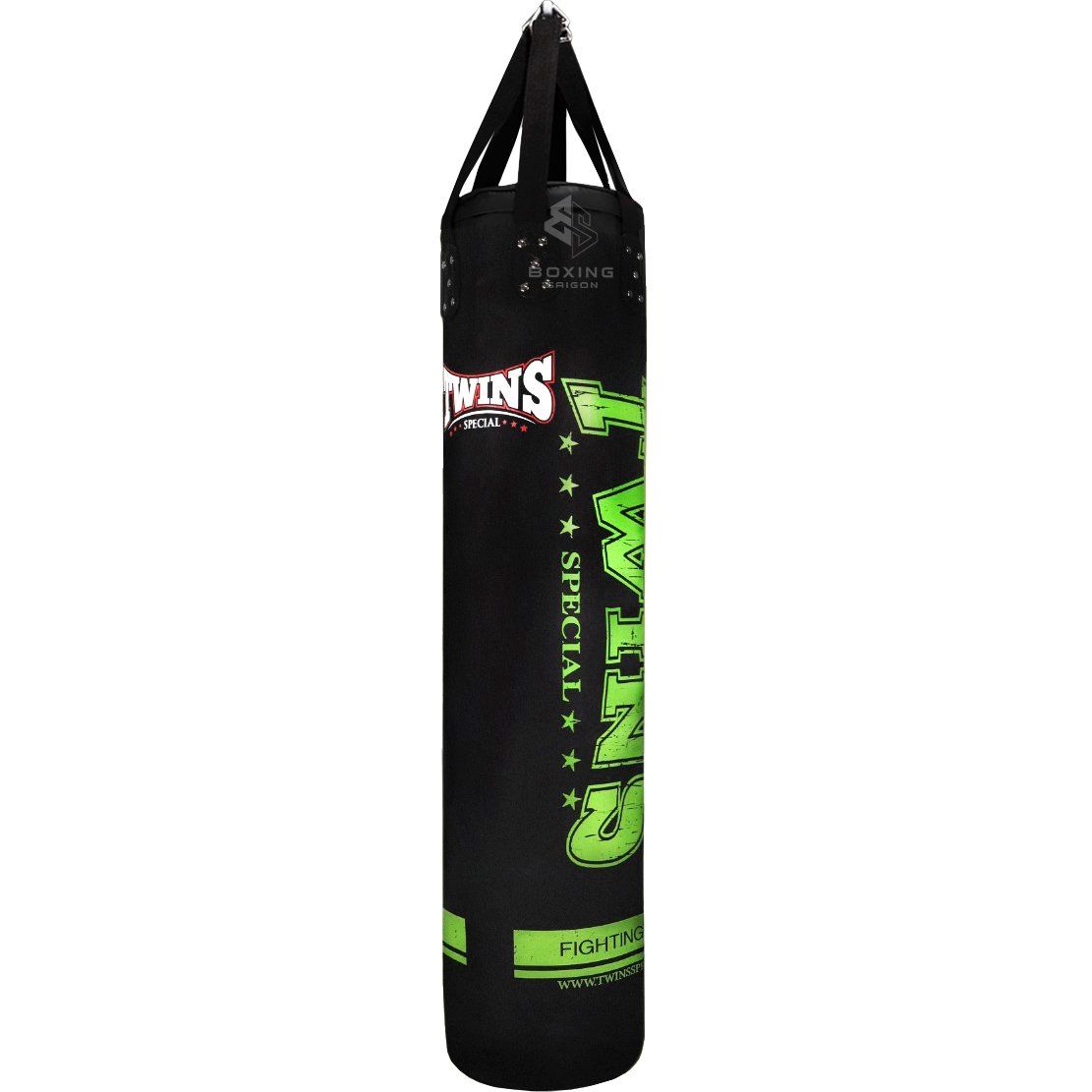 Bao cát Twins HBS4 Leather-Nylon Heavy Bag - Black/Green
