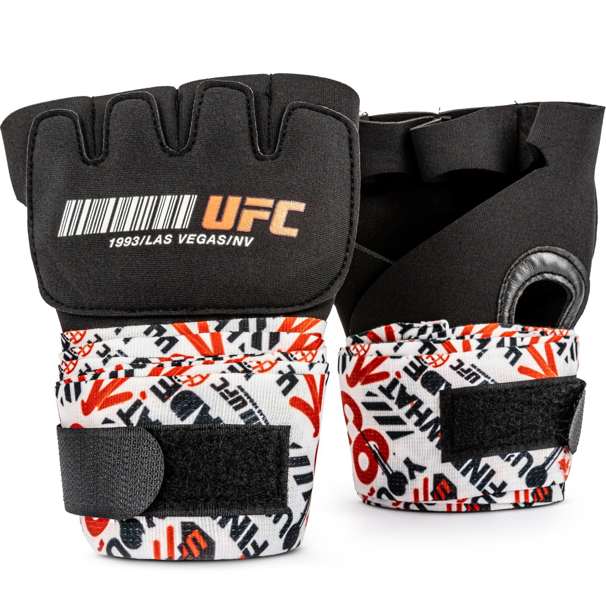 Băng Tay Xỏ UFC Gel Fast Wrap - Red/White