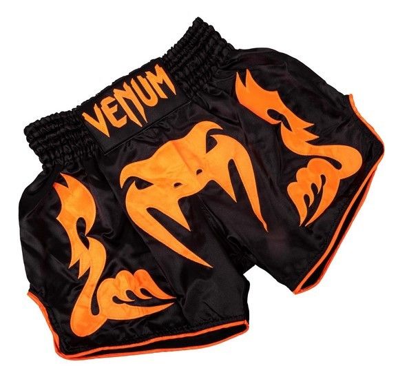 QUẦN VENUM BANGKOK INFERNO MUAY THAI SHORT - BLACK/ORANGE