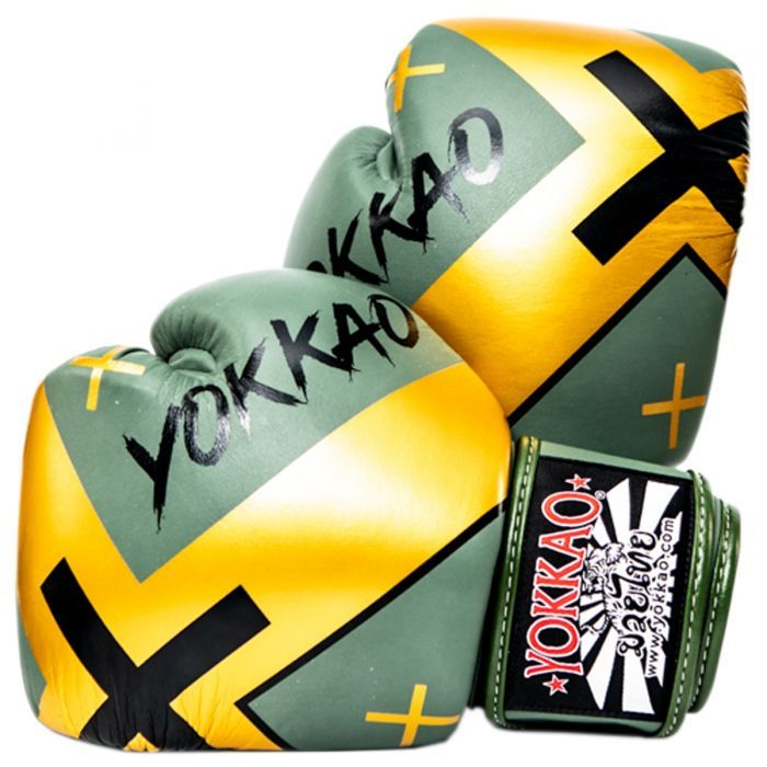GĂNG TAY YOKKAO BYGL-X X-GREEN MUAY THAI & BOXING GLOVES