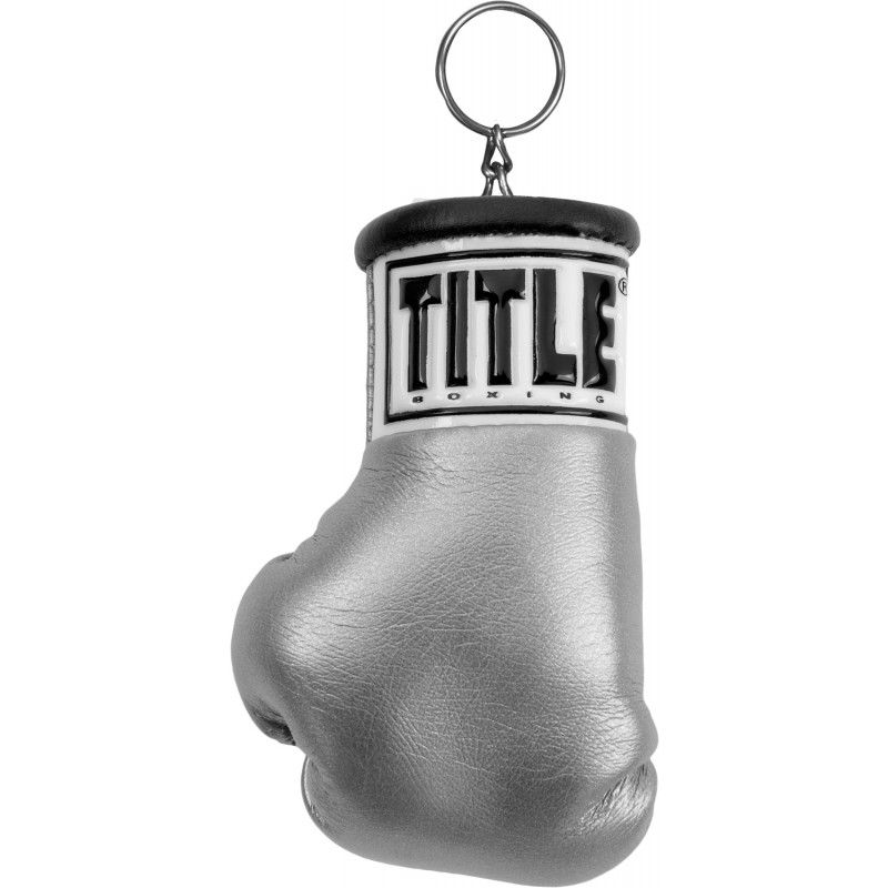 MÓC KHÓA TITLE EXCEL BOXING GLOVE KEYRING - GREY