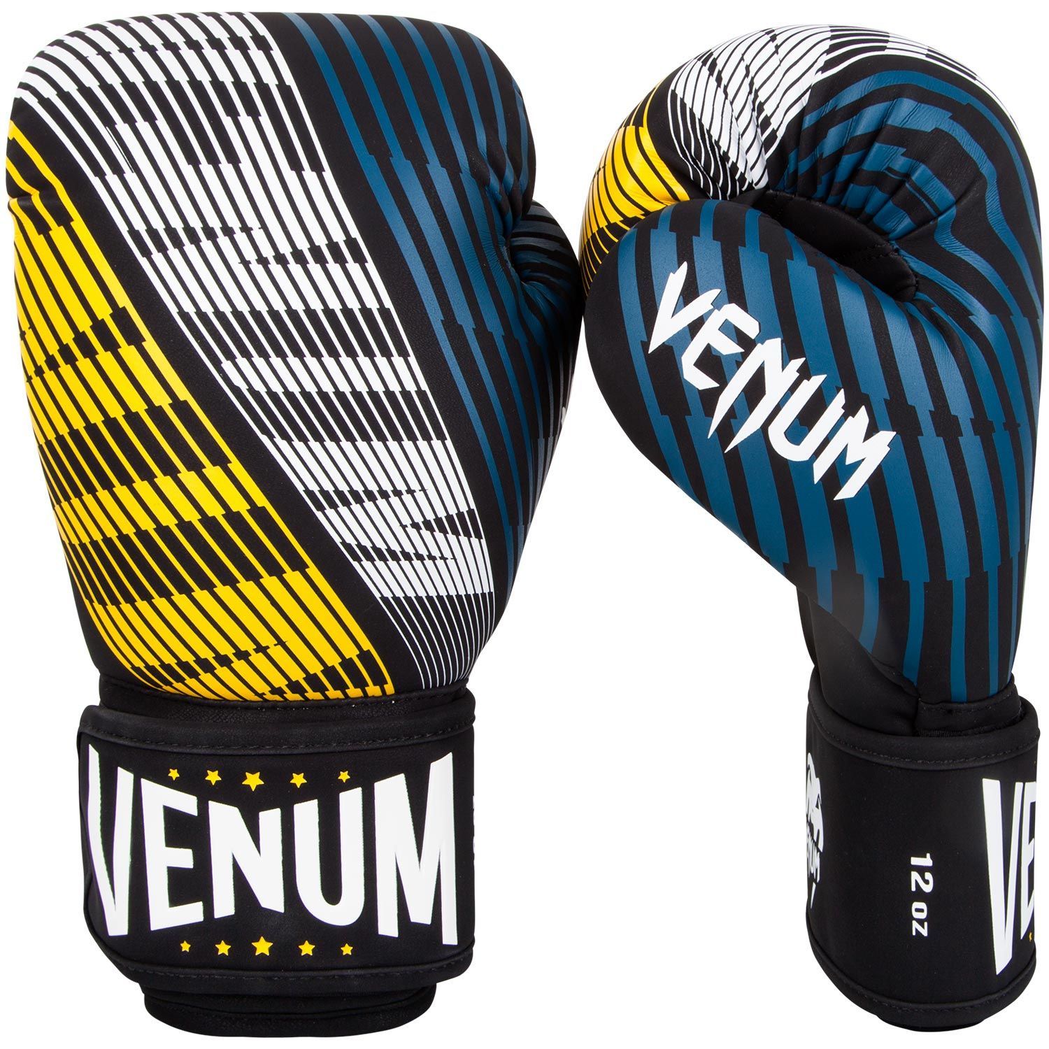 Găng Tay Venum Plasma Boxing Gloves - Black/Yellow