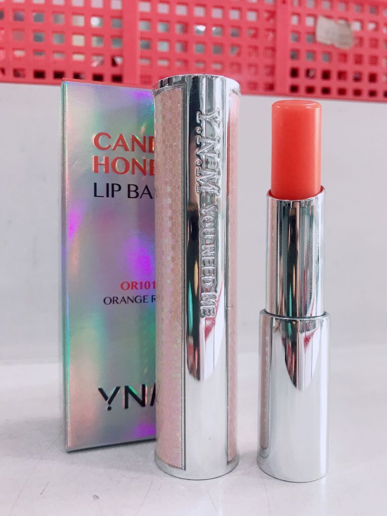 Son Dưỡng Môi YNM Candy Honey Lip Blam Or101 Orange Red