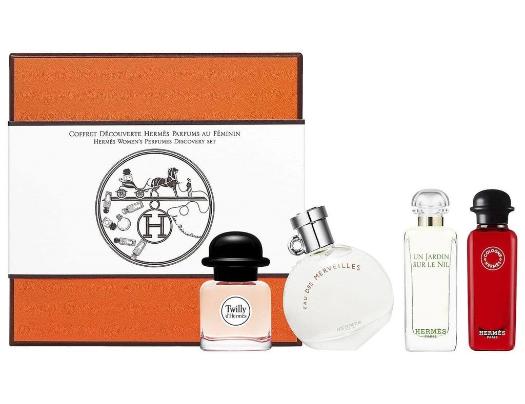 Set Nước Hoa Hermes Ladies Miniature Coffret 4 Chai