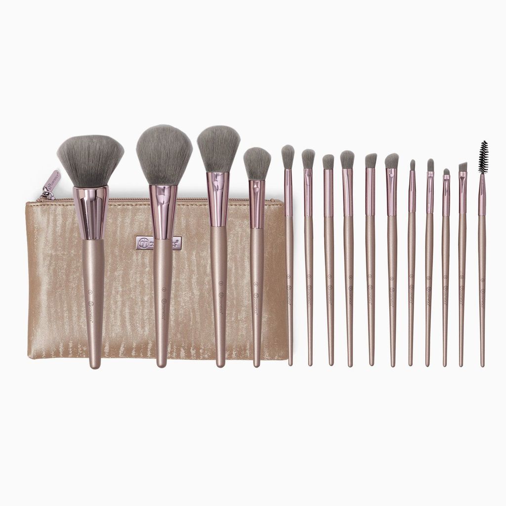 Bộ Cọ Bh Lavish Elegance 15 Piece Brush Set With Cosmetic Bag