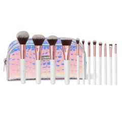 Bộ Cọ 12 Cây BH Cosmetics Crystal Quartz - 12 Piece Brush Set And Bag