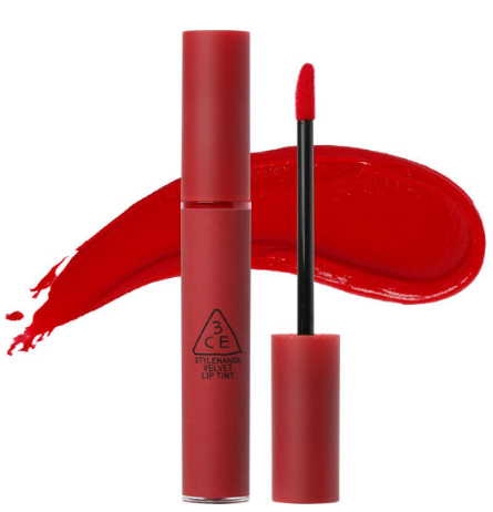 Son 3CE Kem Velvet Lip Tint Màu Private