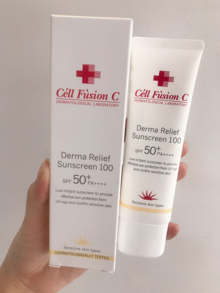 Kem Chống Nắng Cho Da Nhạy Cảm Cell Fusion C Derma Relief Suncreen 100 SPF50+/PA++++