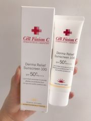 Kem Chống Nắng Cho Da Nhạy Cảm Cell Fusion C Derma Relief Suncreen 100 SPF50+/PA++++