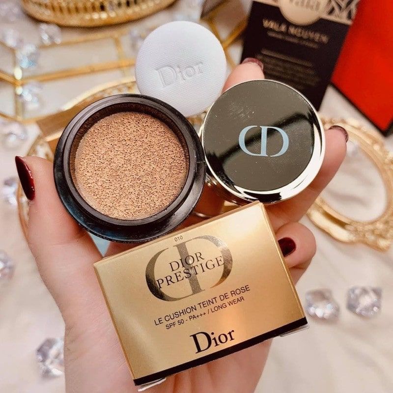 Phấn Nước Đẳng Cấp Của Dior Cushion Dior Prestige Le Cushion Teint De Rose Mini 4Gr