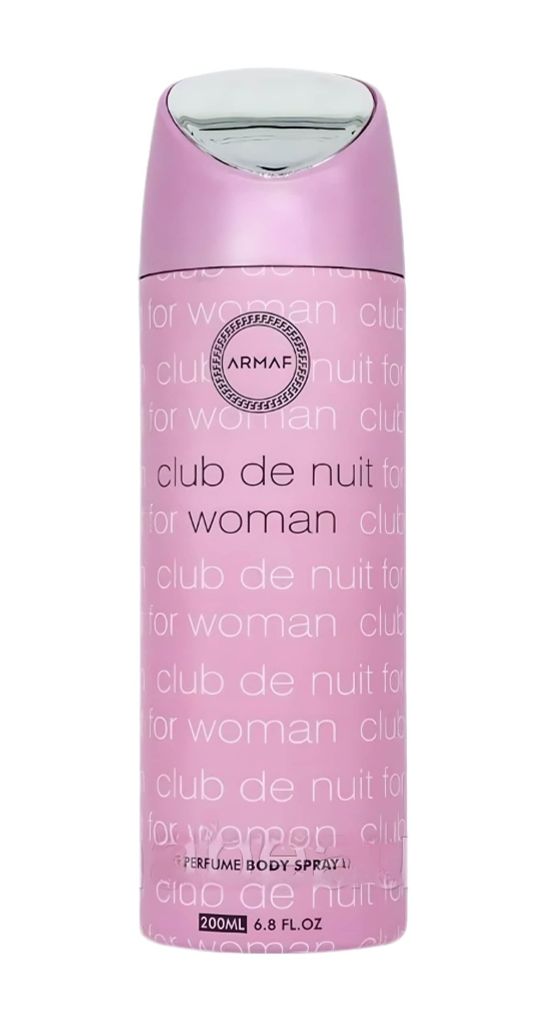 Xịt Khử Mùi Nữ Armaf Club De Nuit Body Spray For Women 200ML- Sang Trọng, Tinh Tế