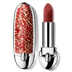 Son Guerlain Rouge G Luxurious Velvet N555 Brick Red ( Mới Nhất 2022 )