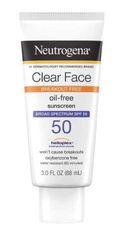 Kem Chống Nắng Neutrogena Clear Face SPF 50 88ML - Cho Da Dầu, Mụn