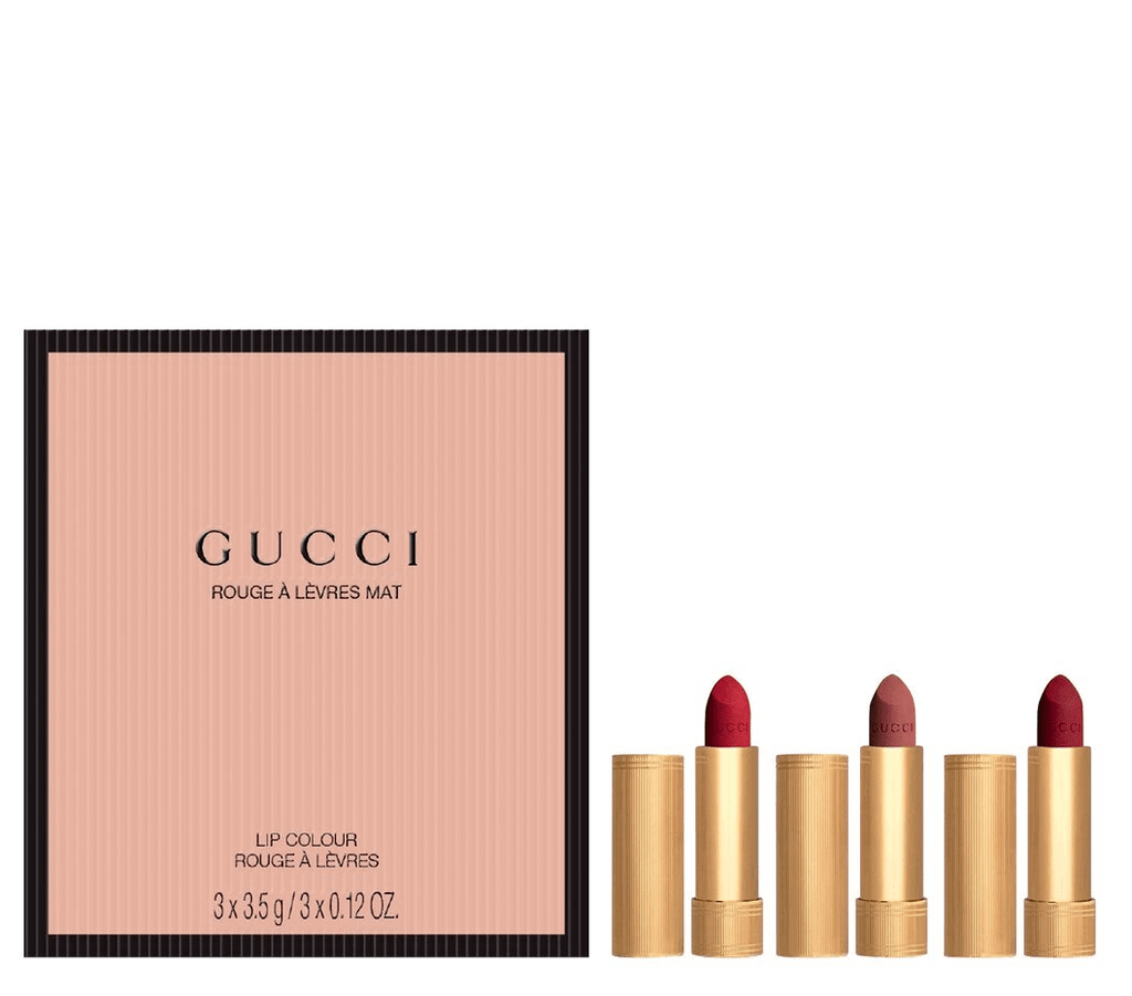 Set Son Gucci 3 Cây Matte Cực Đẹp ( Fullsize )