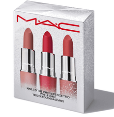 Set Son MAC 3 Cây Hail To The Chic Lipstick Trio Retro ( Fullsize Mới Nhất )